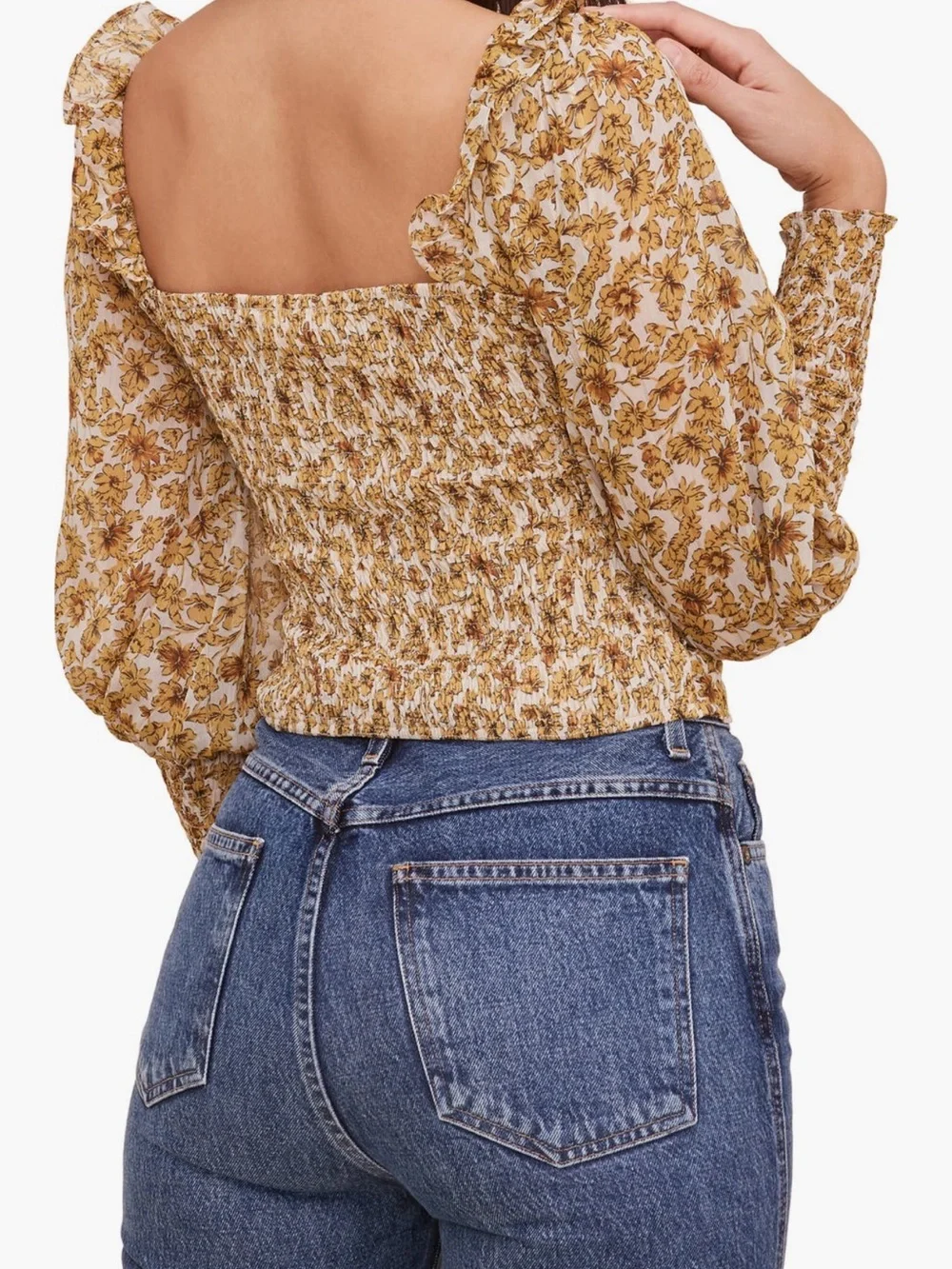 Astr smocked bodice